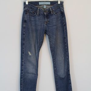 Abercrombie & Fitch Erin Straight Legged Jeans